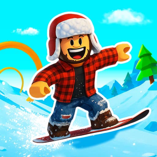 Snow Rider Obby Parkour