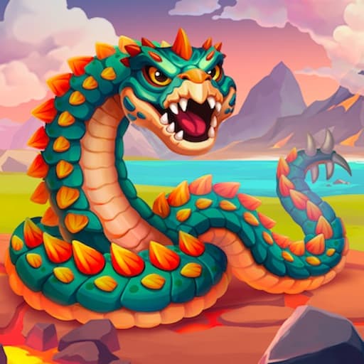 Worms Zone a Slithery Snake